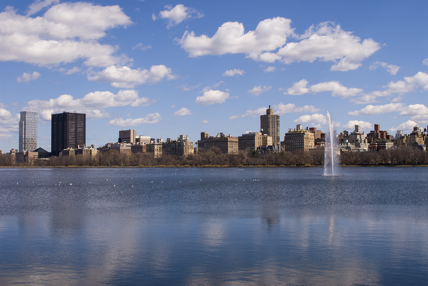 Nikon D200 sample photo. View from the reservoir photography