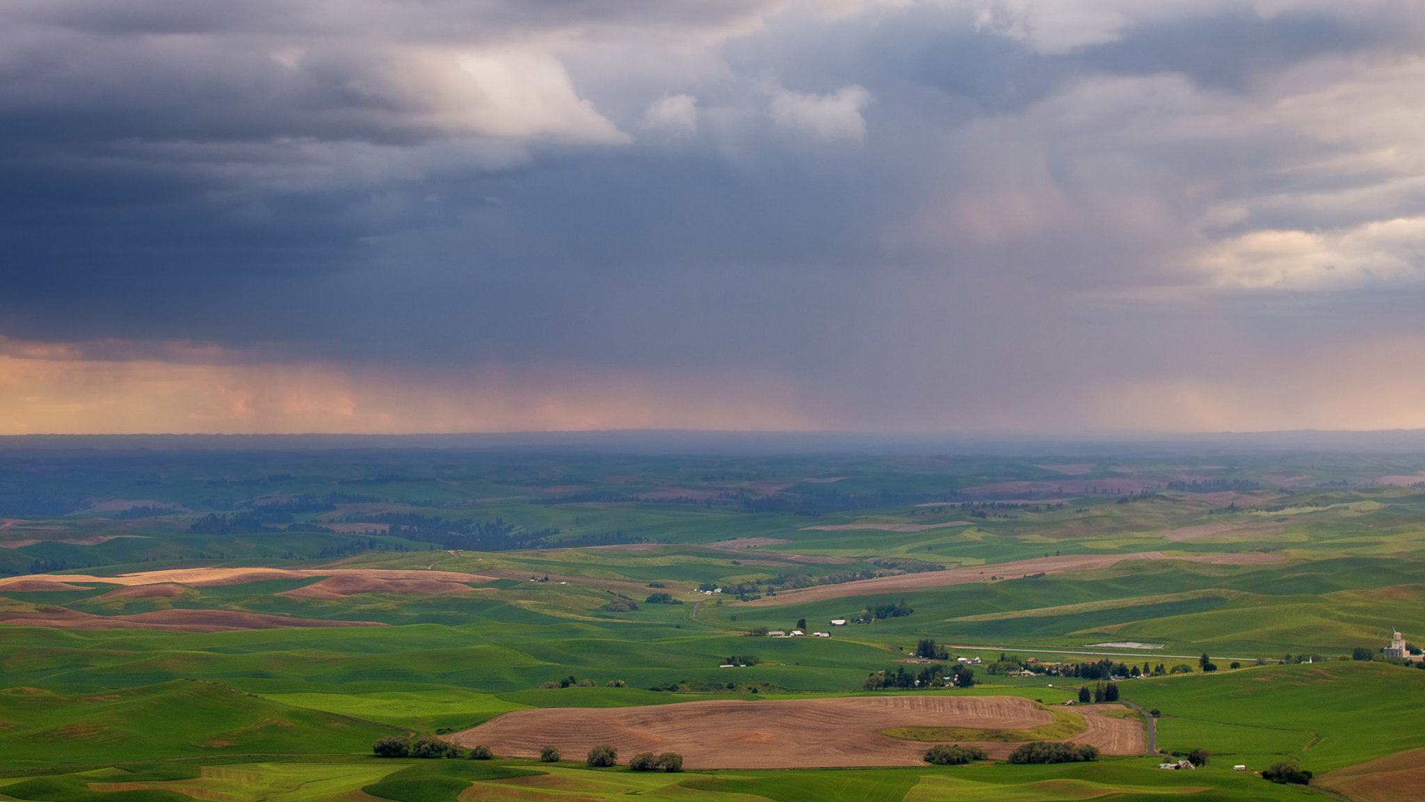 Canon EOS 760D (EOS Rebel T6s / EOS 8000D) sample photo. Storm over the palouse photography