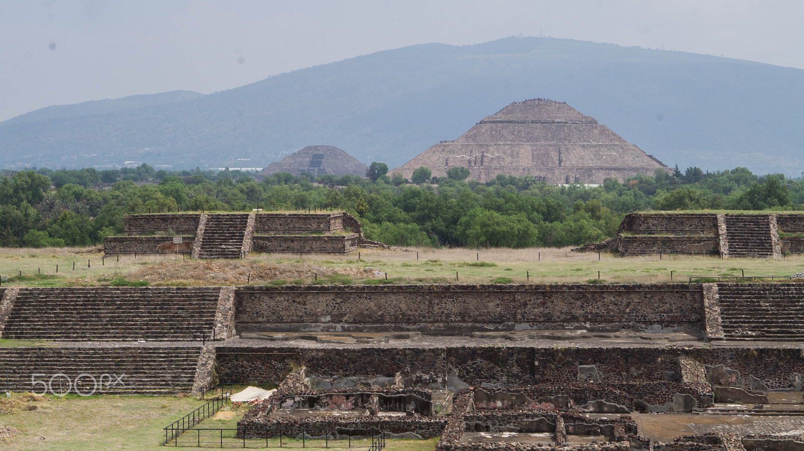 Sony Alpha a3500 sample photo. The old city of teotihuacan photography