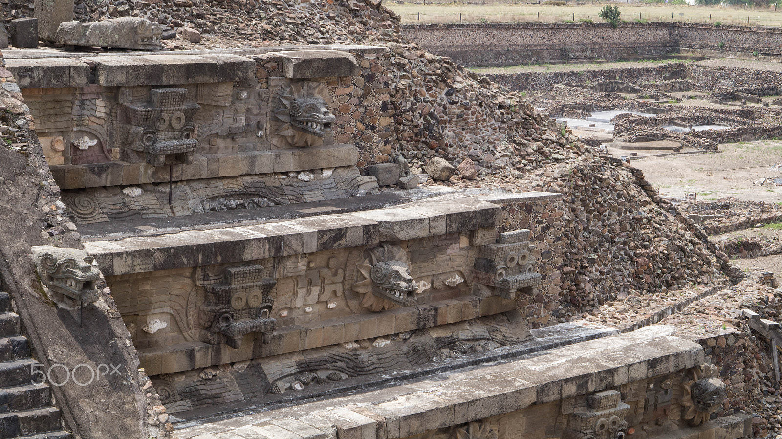 Sony Alpha a3500 sample photo. The old city of teotihuacan photography