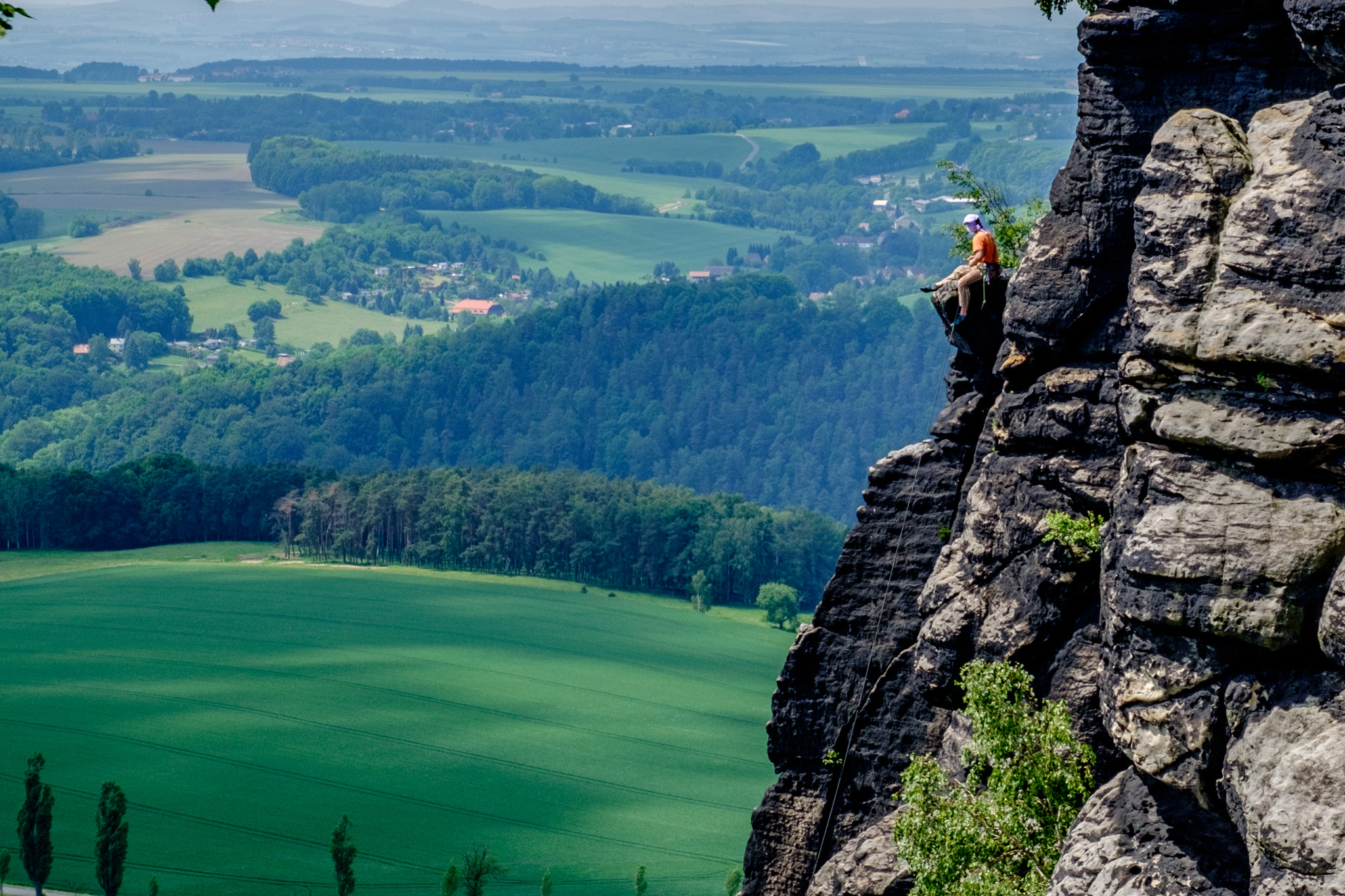 Fujifilm XC 16-50mm F3.5-5.6 OIS II sample photo. Hiking man photography