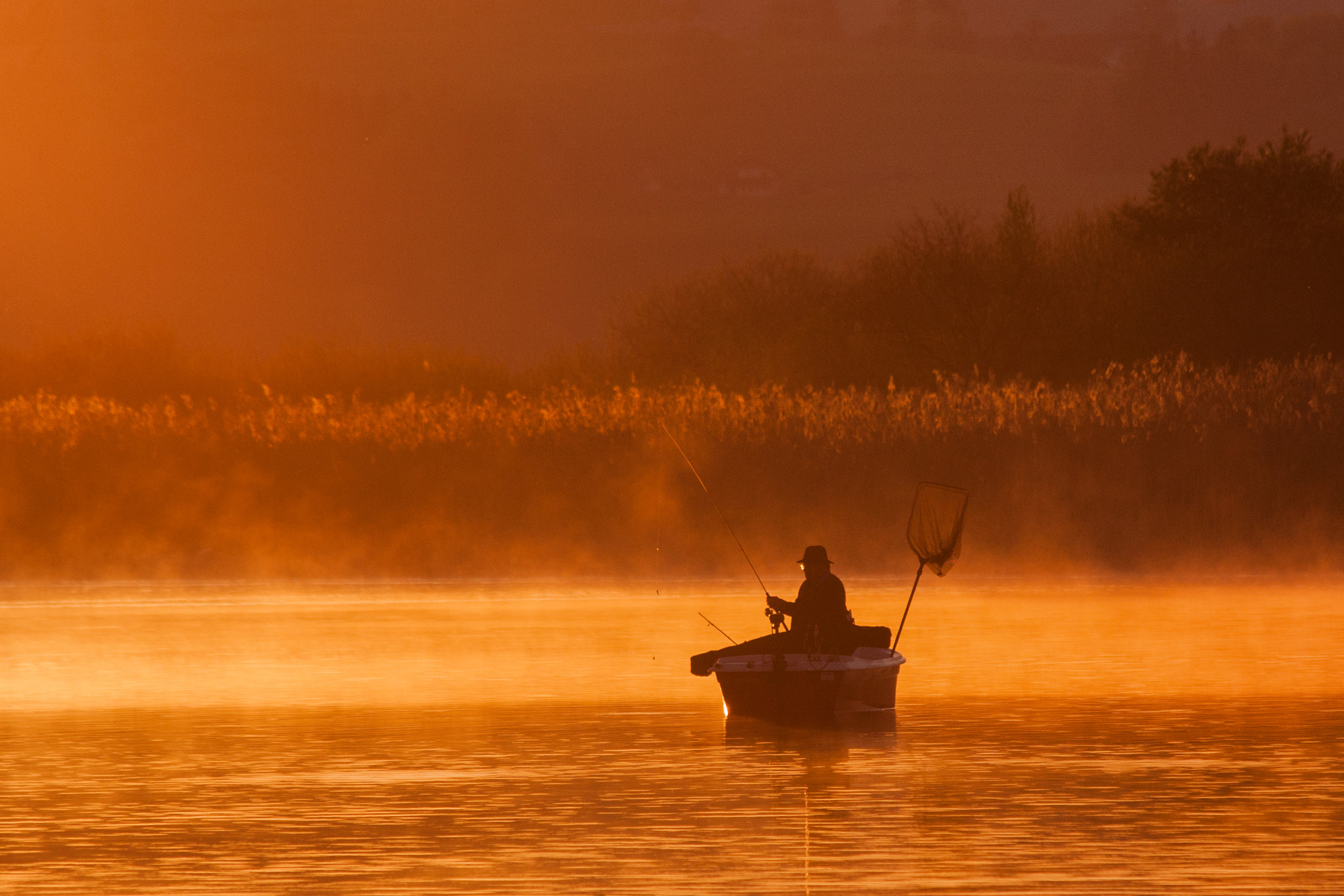 Canon EF 70-300mm F4-5.6 IS USM sample photo. Ein morgen am see1 photography