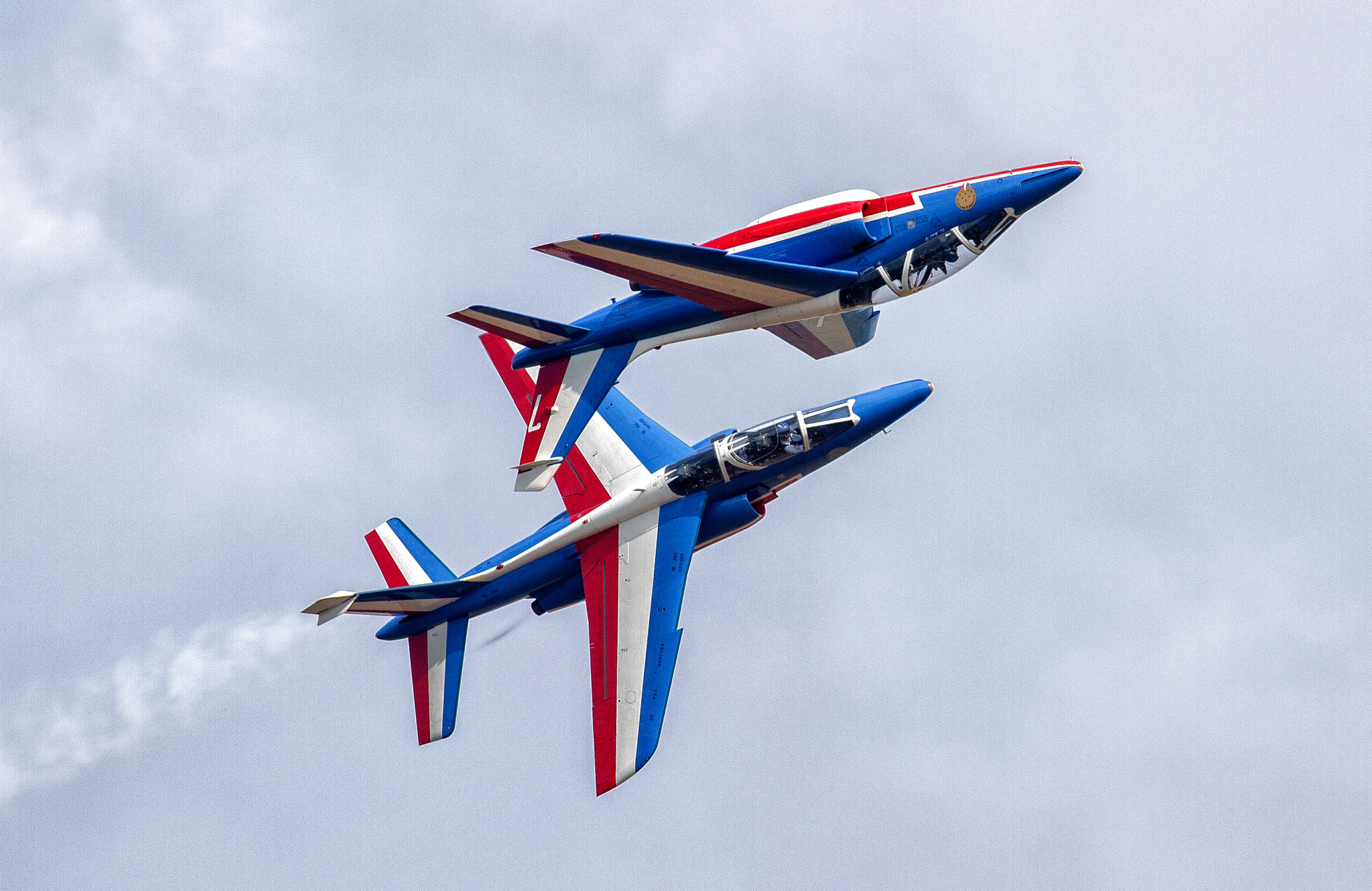 Canon EOS 7D + Canon EF 400mm F5.6L USM sample photo. Patrouille de france photography