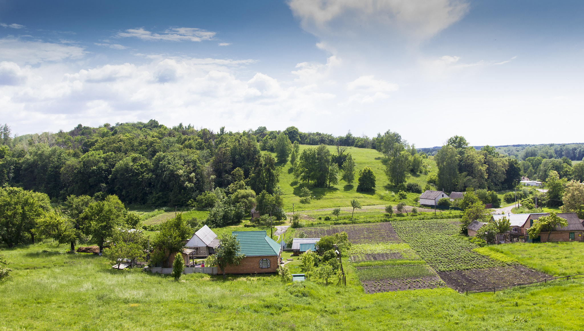 Sigma 18-35mm f/1.8 DC HSM sample photo. Small ukrainian village photography