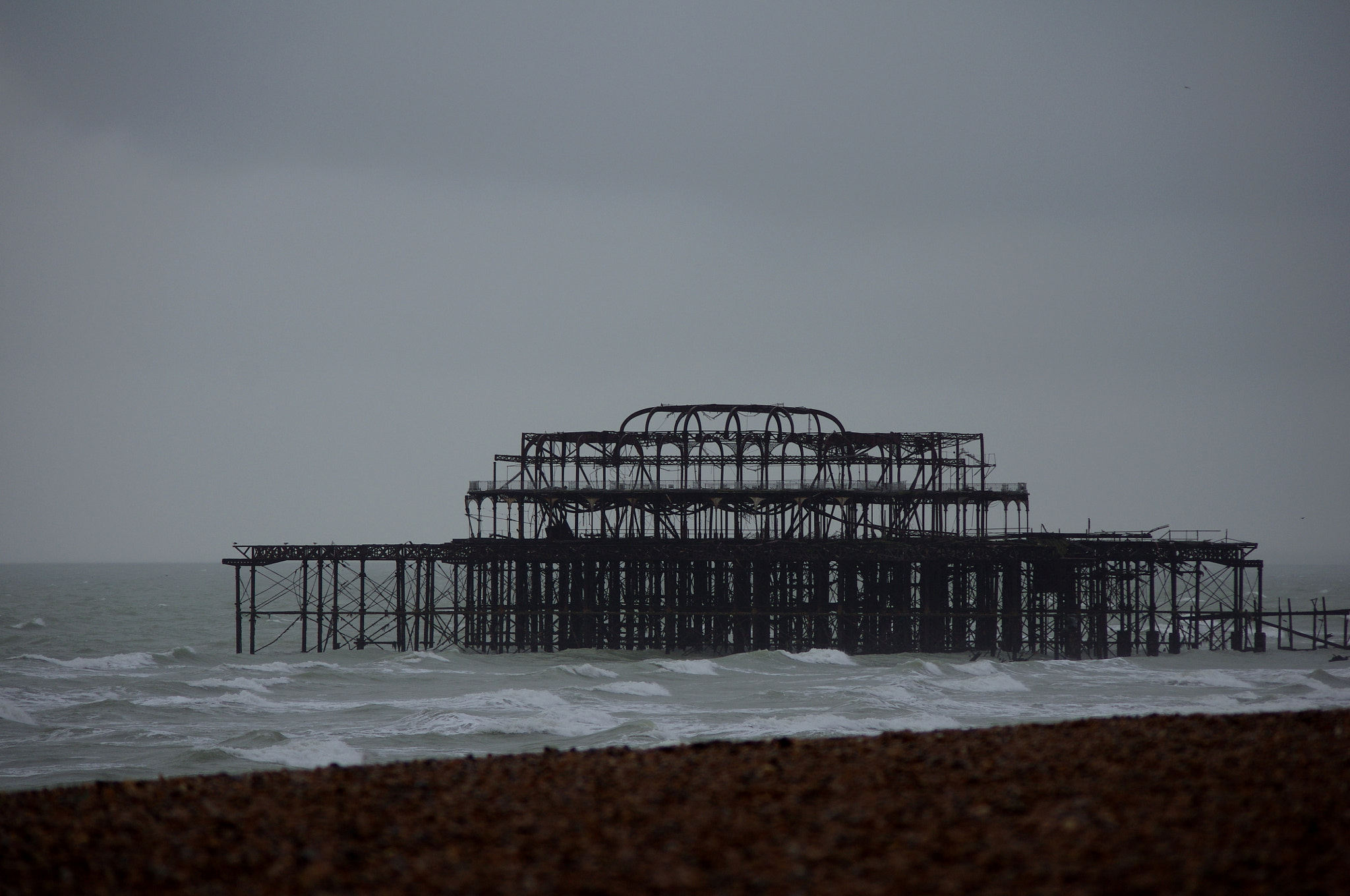smc PENTAX-DA L 55-300mm F4-5.8 ED sample photo. West pier brighton photography