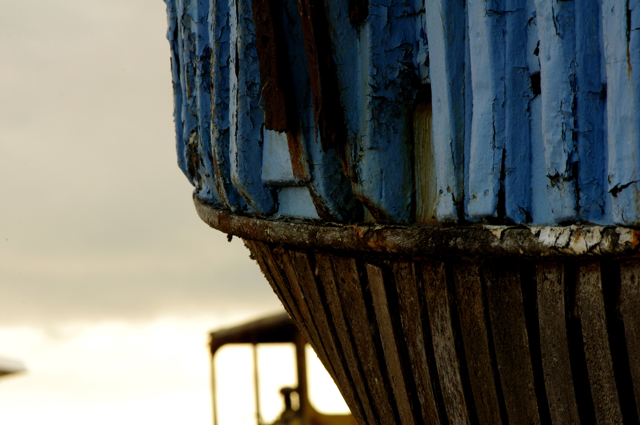 smc PENTAX-DA L 55-300mm F4-5.8 ED sample photo. Flaky paint photography