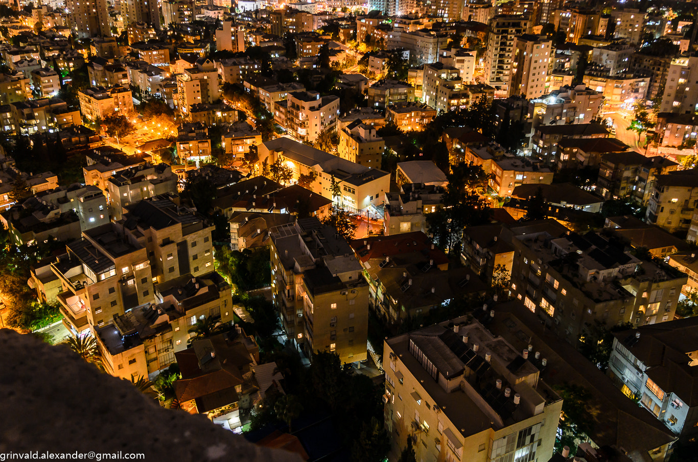 Nikon D7000 + Sigma 18-50mm F2.8 EX DC Macro sample photo. Ramat gan from the 18th floor photography