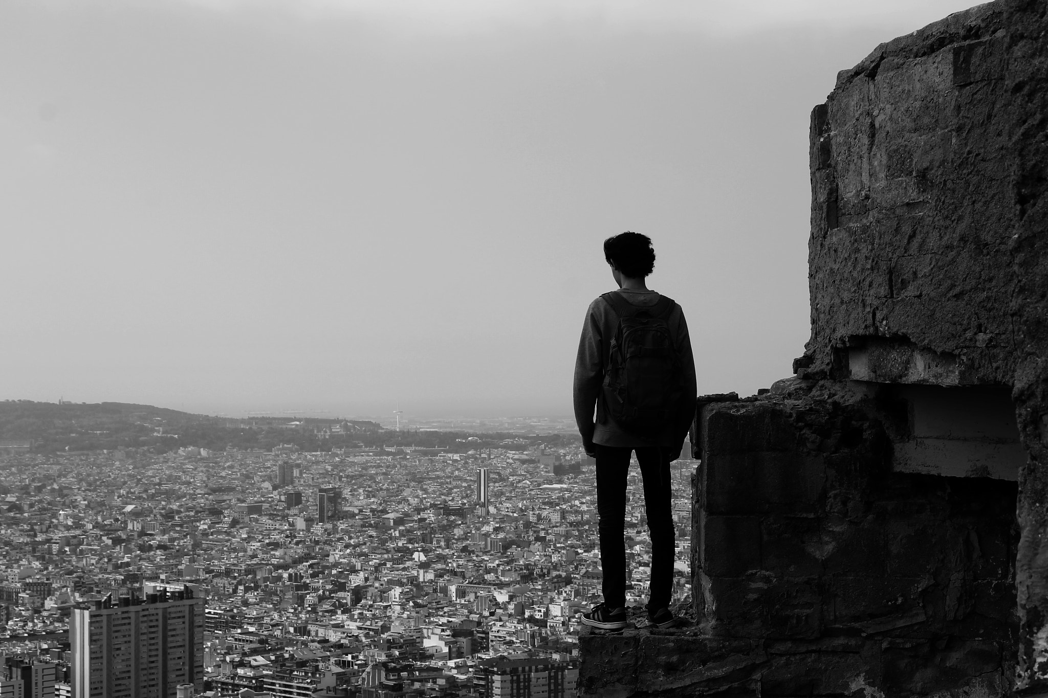 Canon EF28-80mm f/3.5-5.6 sample photo. Bunkers - barcelona photography
