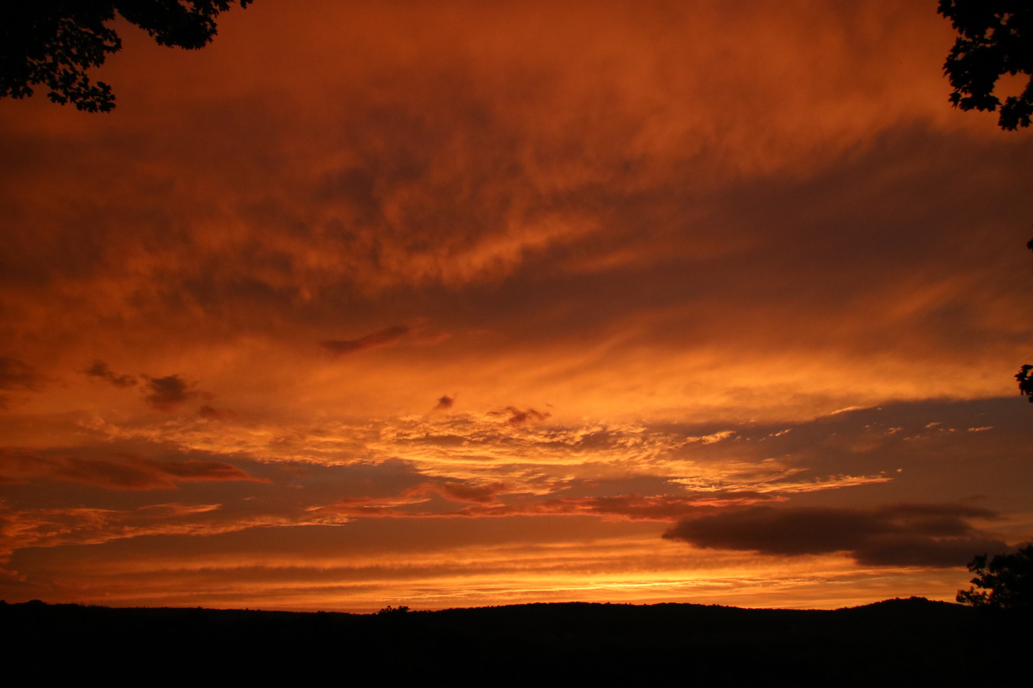 Sigma 18-250mm F3.5-6.3 DC OS HSM sample photo. Fire sky photography