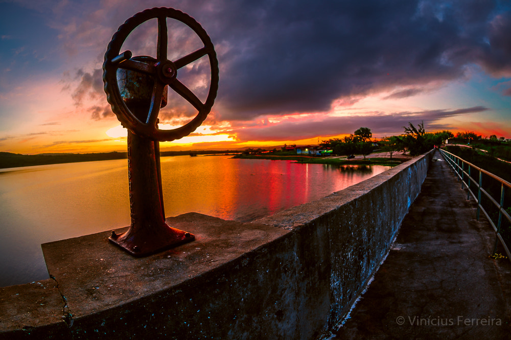 Nikon AF DX Fisheye-Nikkor 10.5mm F2.8G ED sample photo. Barragem de lagarto  photography