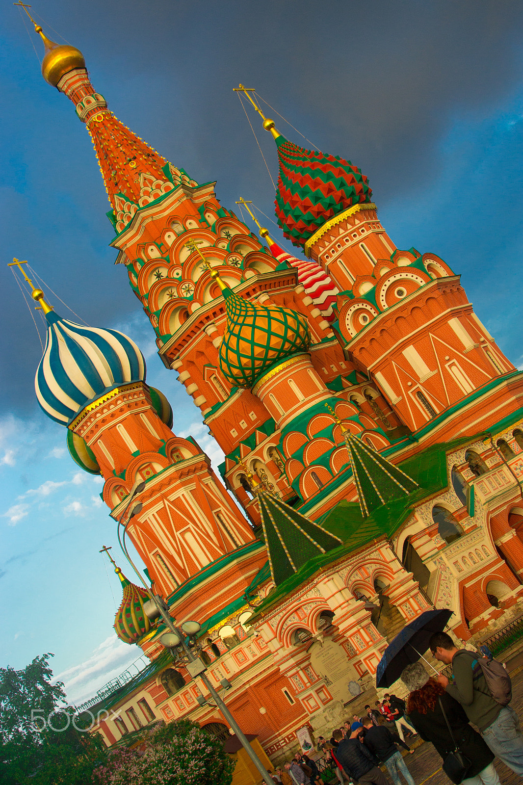 Nikon D3100 sample photo. St. basil's cathedral photography