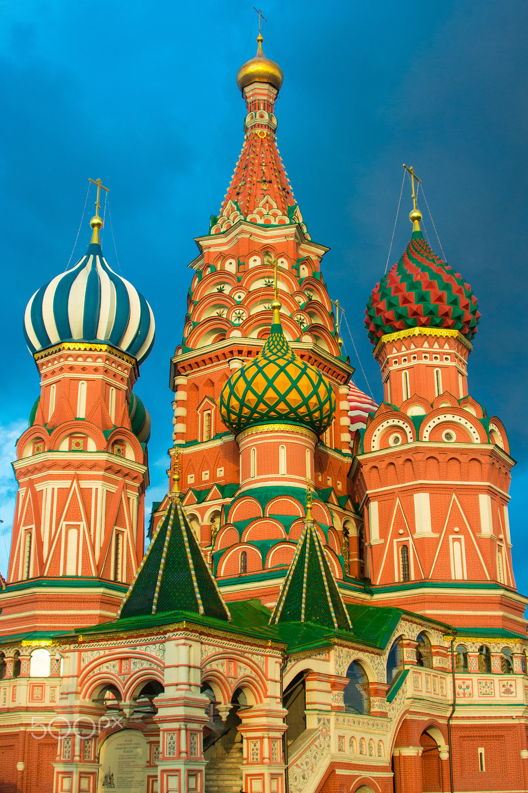 Nikon D3100 sample photo. St. basil's cathedral photography