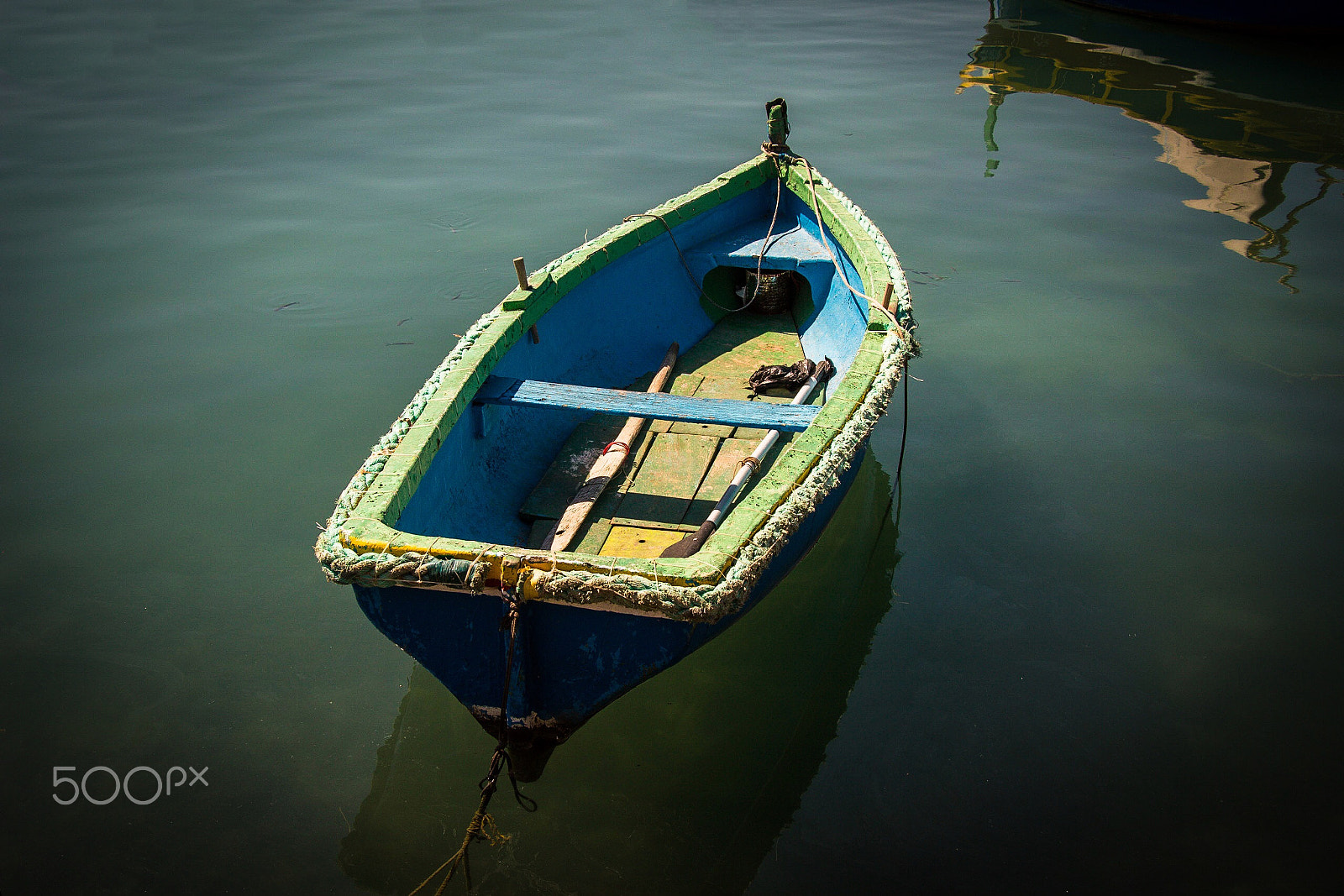Canon EF-S 18-135mm F3.5-5.6 IS USM sample photo. Fisherboat in marsaxlokk, malta photography