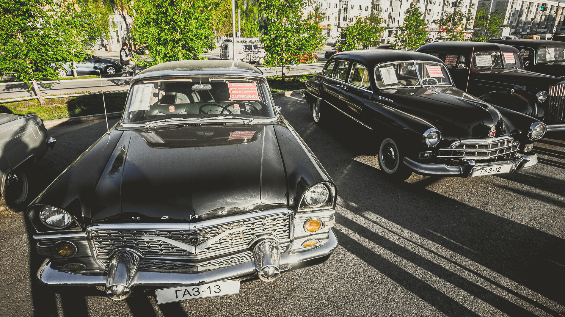 Minolta AF 28-80mm F3.5-5.6 II sample photo. Gaz-13(seagull) and gaz-12(zim) photography