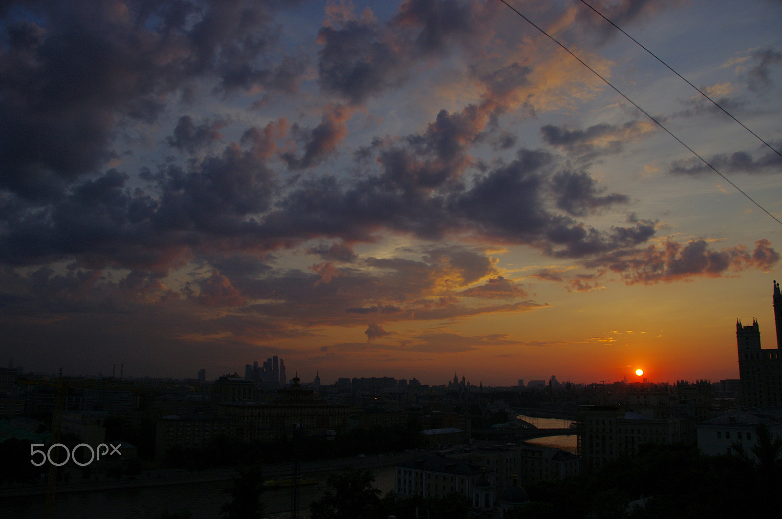 Pentax K-x sample photo. Sunset 1 photography