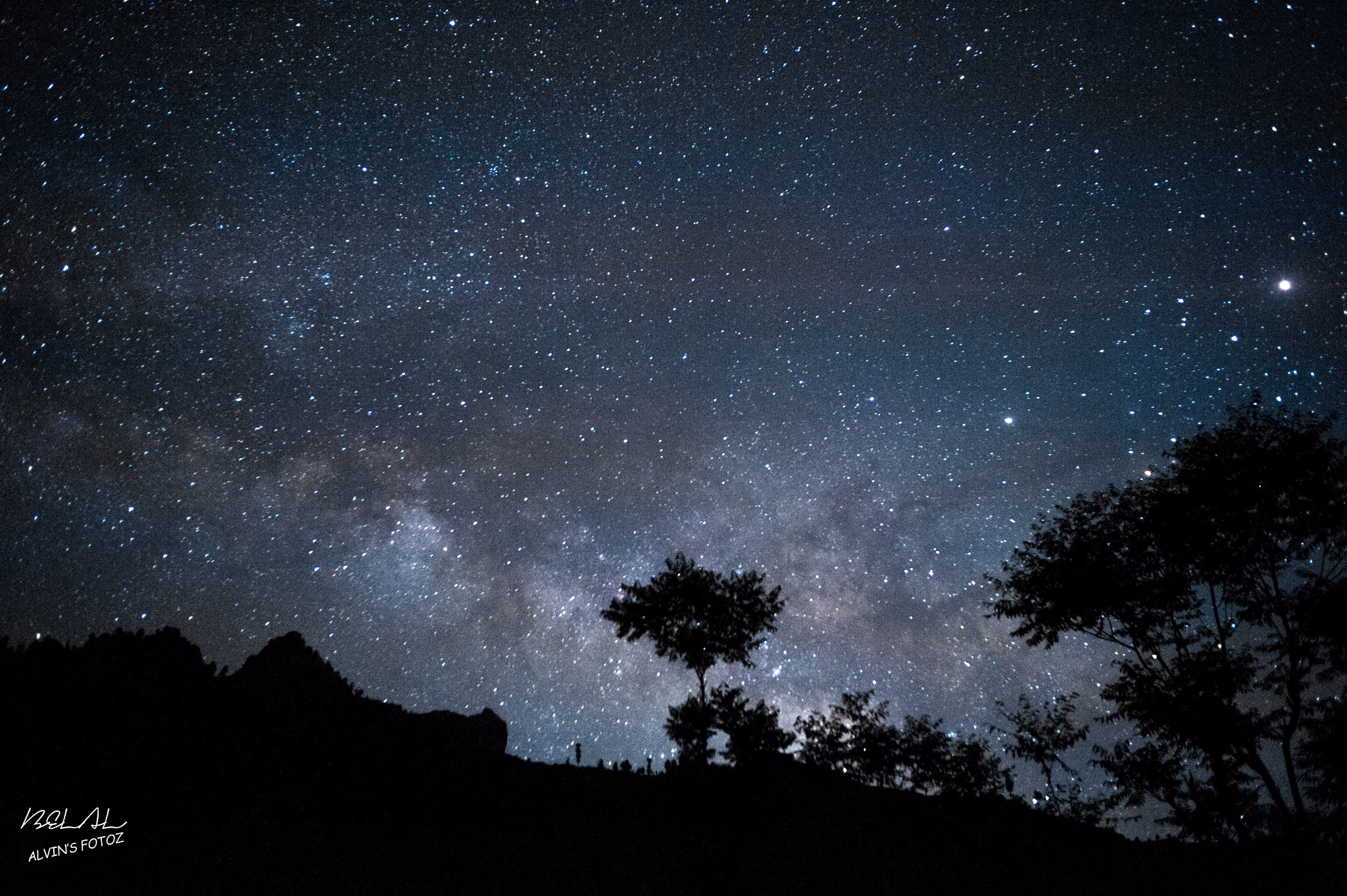 Nikon D700 + AF Nikkor 28mm f/2.8 sample photo. Milky way  photography