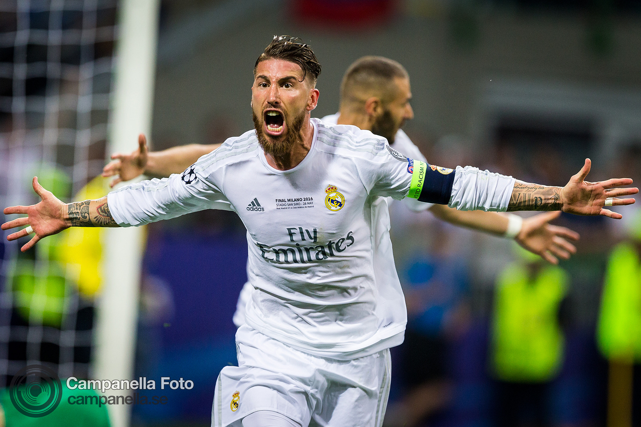 Sergio Ramos celebration