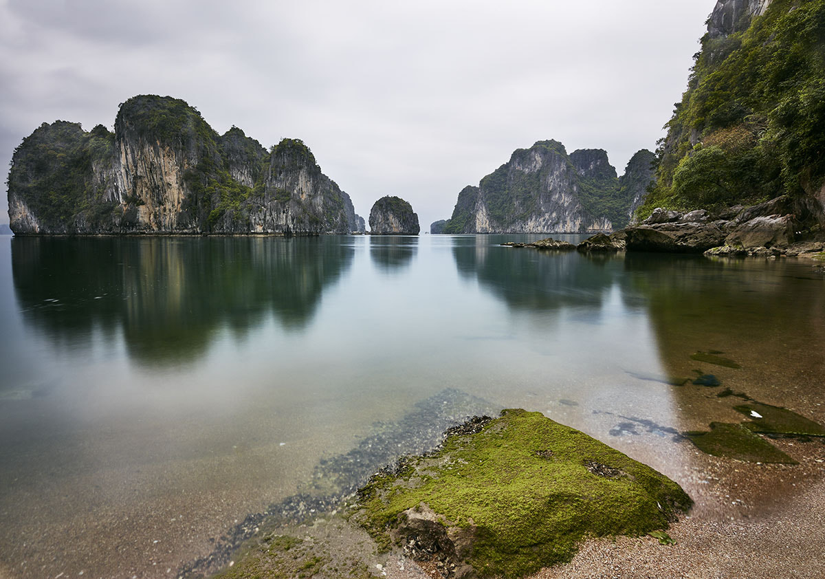 Phase One IQ260 sample photo. Halong bay sunset 3 photography