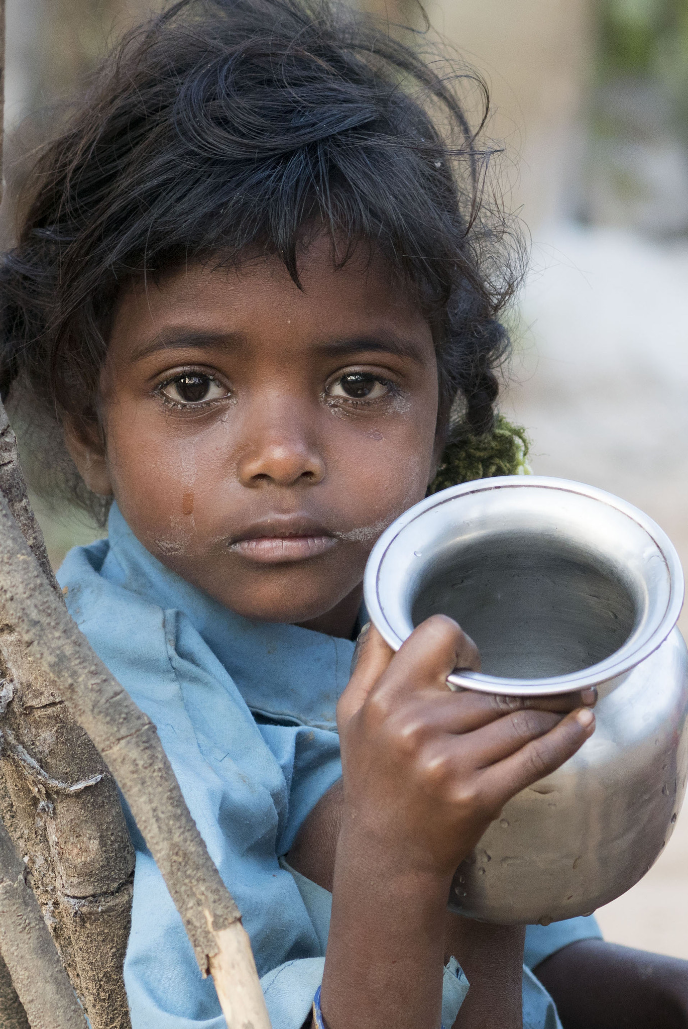 Sony ILCA-77M2 + Sony 100mm F2.8 Macro sample photo. Baiga girl in maikal hills - chhattisgarh - india photography