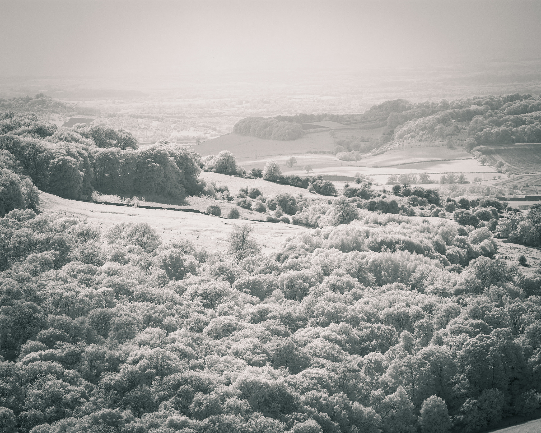 Nikon AF-S Nikkor 70-200mm F2.8G ED VR II sample photo. Infrared cotswolds photography