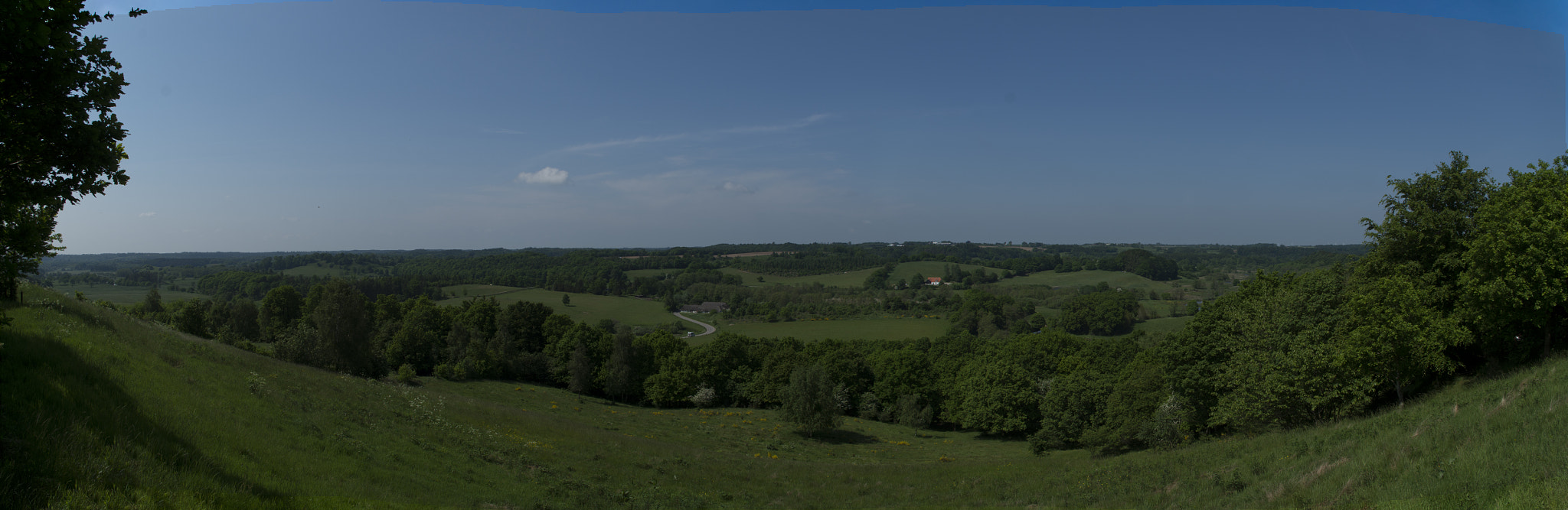 Pentax K-30 sample photo. Panorama vejle Ådal  photography