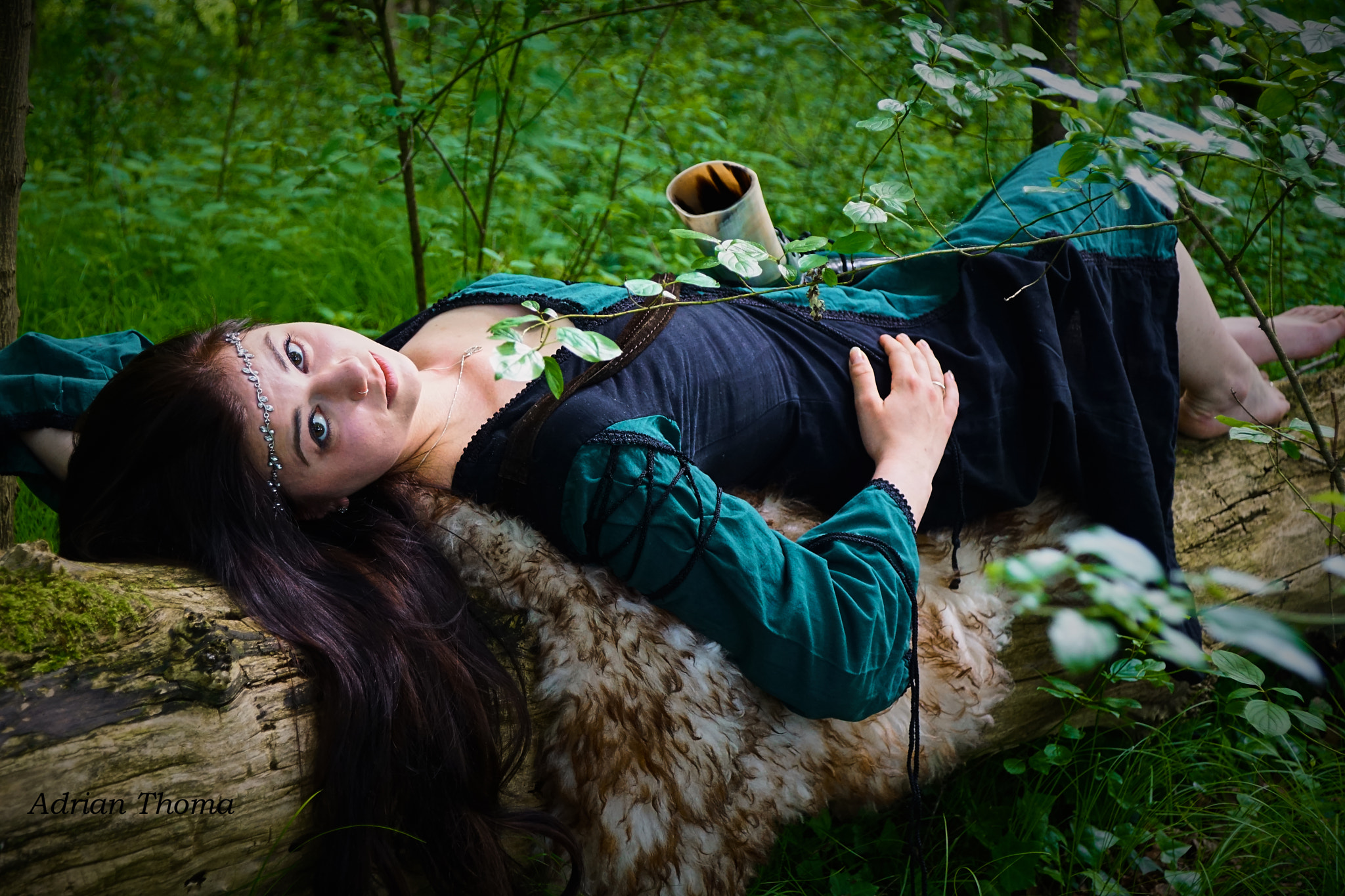 Sony DT 16-105mm F3.5-5.6 sample photo. Lying woman photography