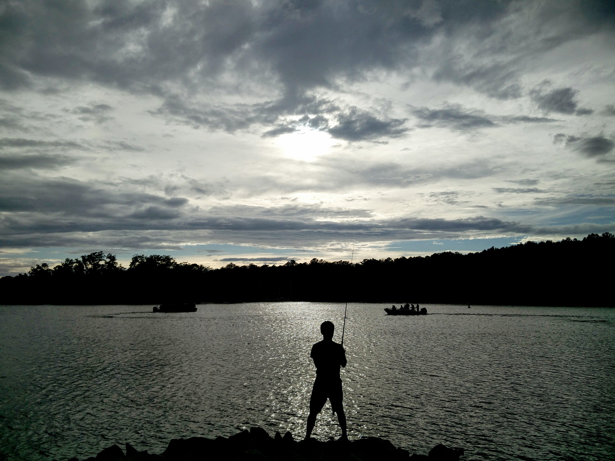 OnePlus ONE A2005 sample photo. Fisherman photography