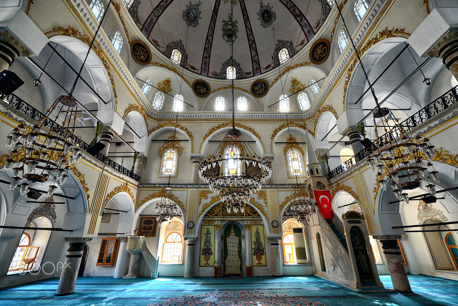 Nikon D600 sample photo. Sadirvanalti mosque interior photography