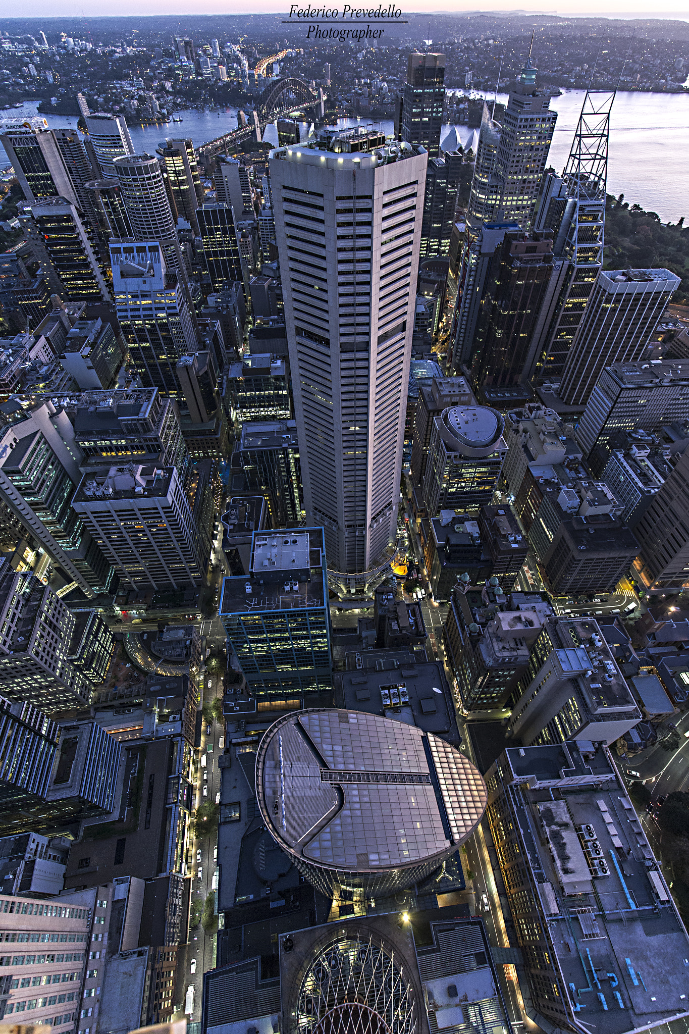 Canon EOS-1D X + Canon EF 16-35mm F4L IS USM sample photo. Sydney eye tower photography