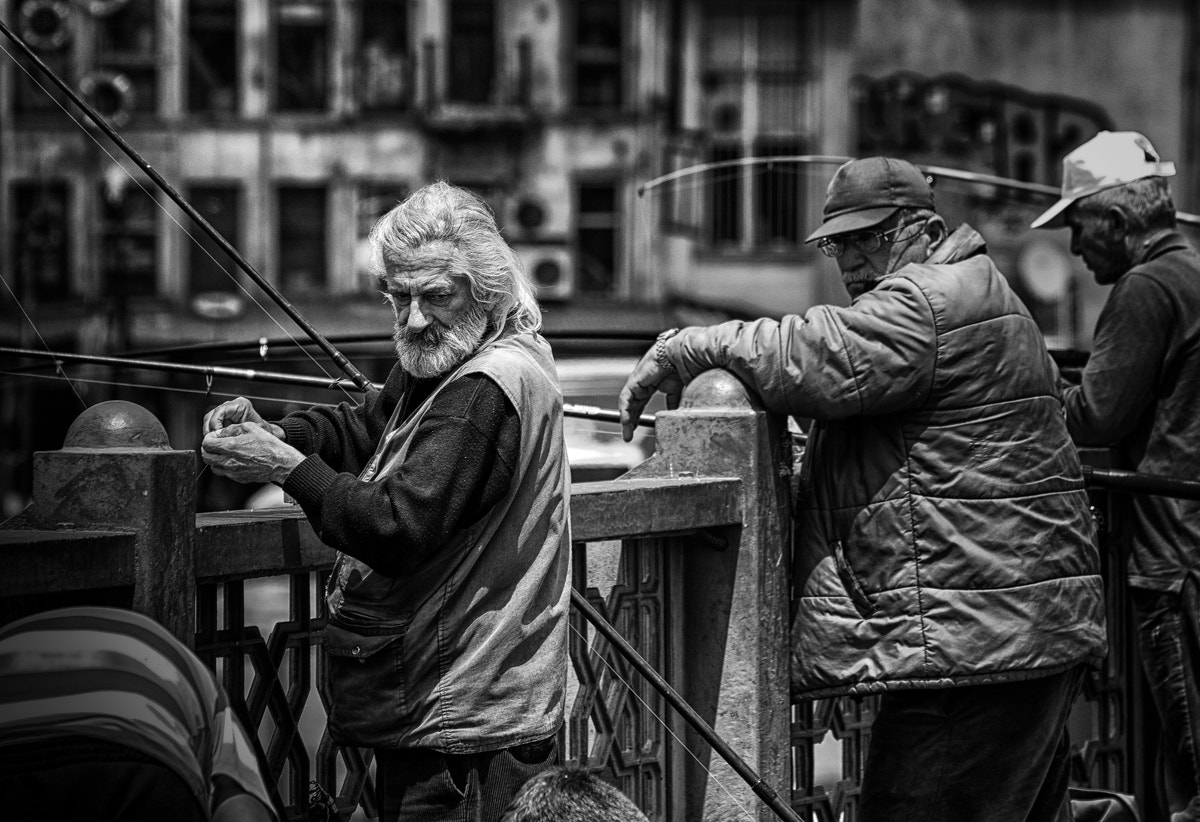 Sony 75-300mm F4.5-5.6 sample photo. Fisherman 2 photography