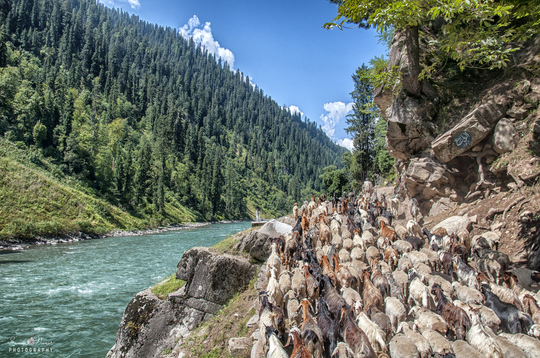 Sigma 17-50mm F2.8 EX DC OS HSM sample photo. River neelum photography