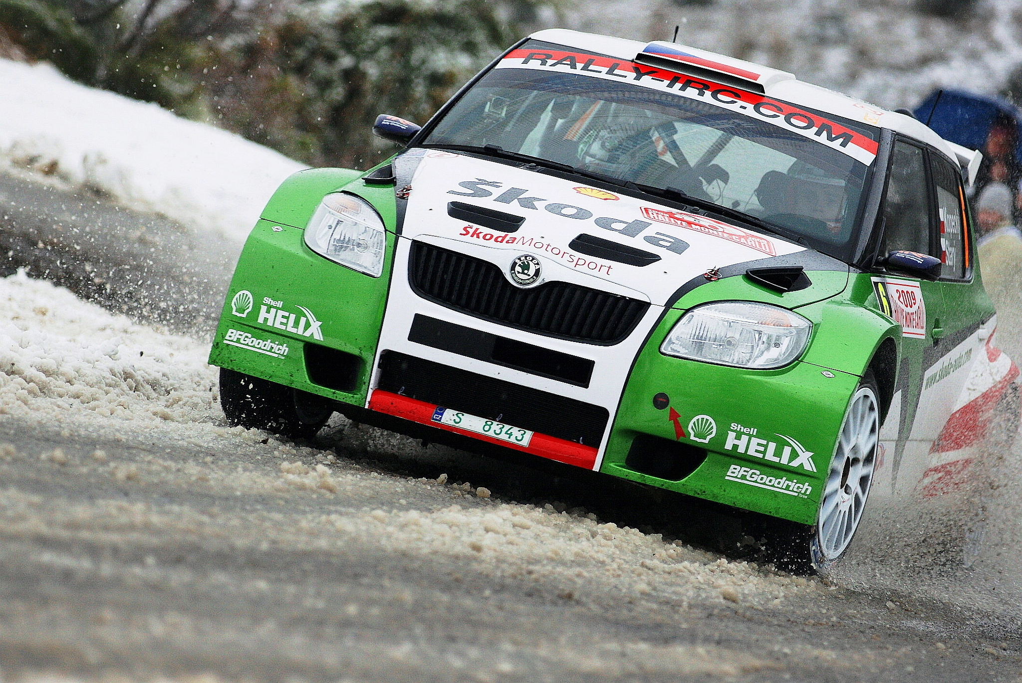 Sony Alpha DSLR-A700 sample photo. Skoda  fabia  rallye photography