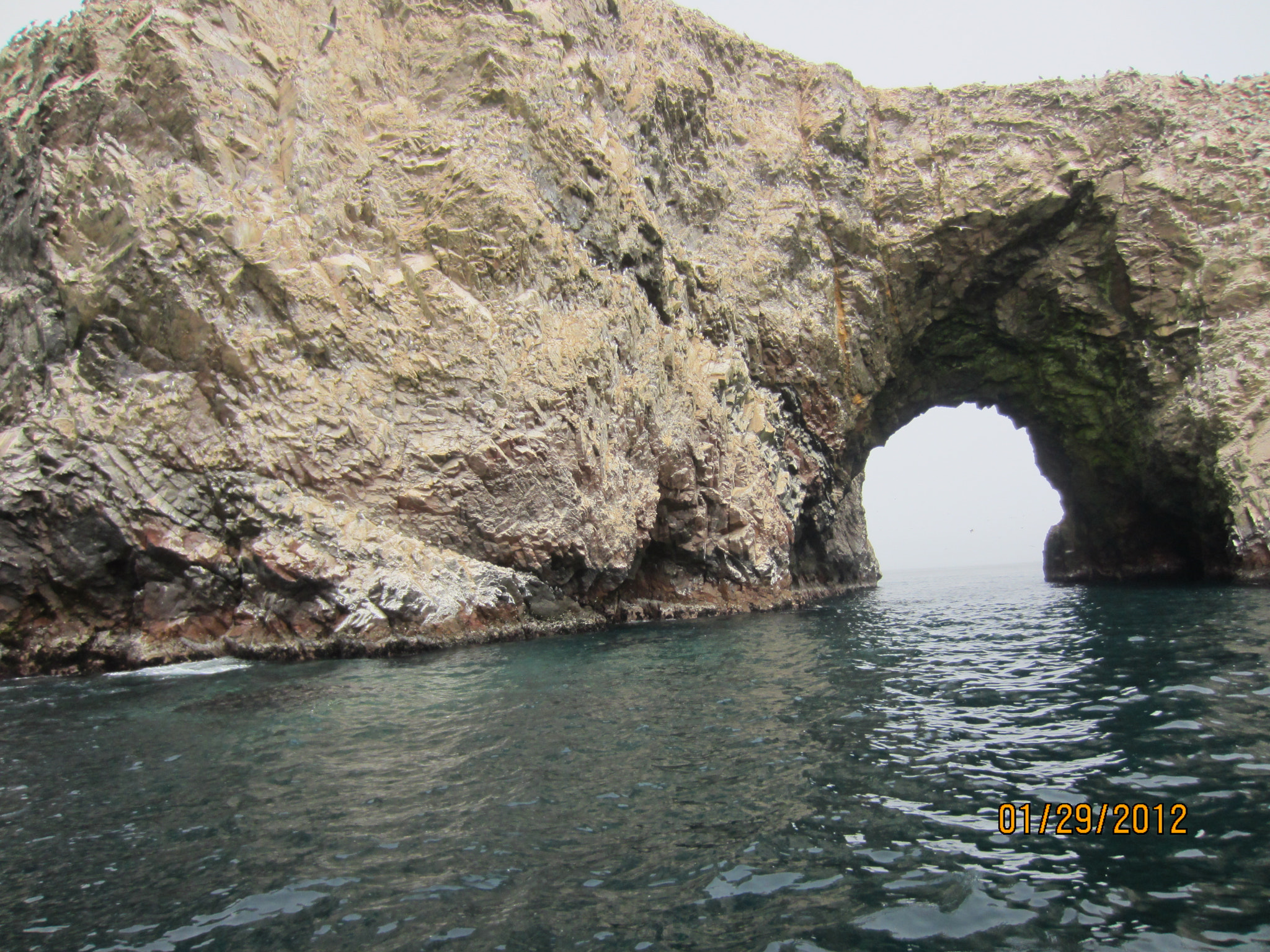 Canon PowerShot ELPH 300 HS (IXUS 220 HS / IXY 410F) sample photo. Ballestas islands photography