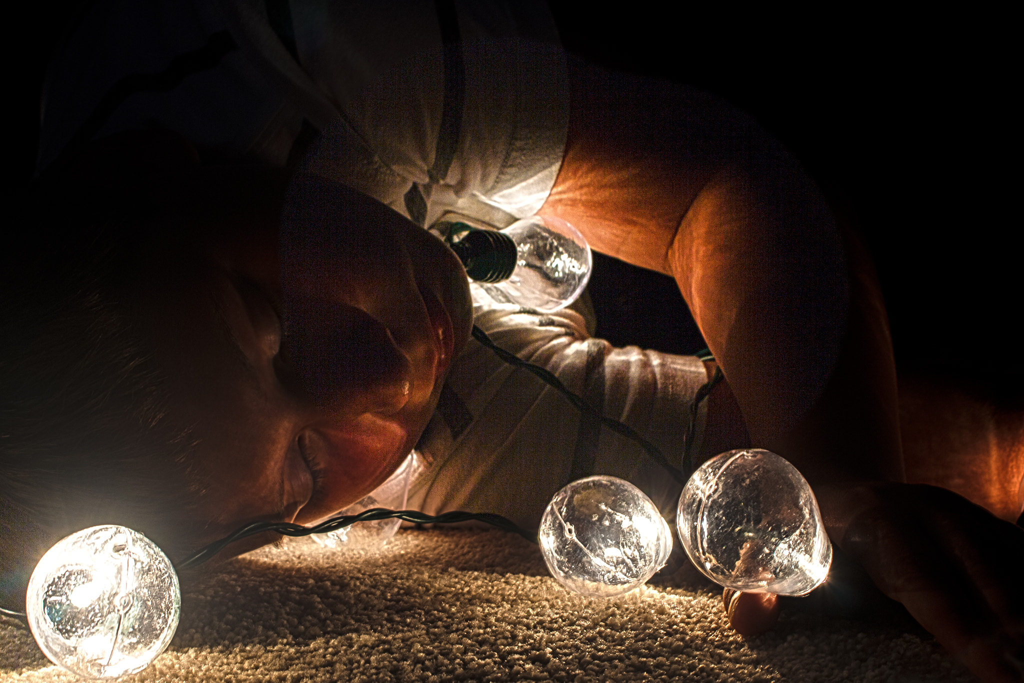 Canon EF 35-80mm f/4-5.6 sample photo. Wrapped in lights photography