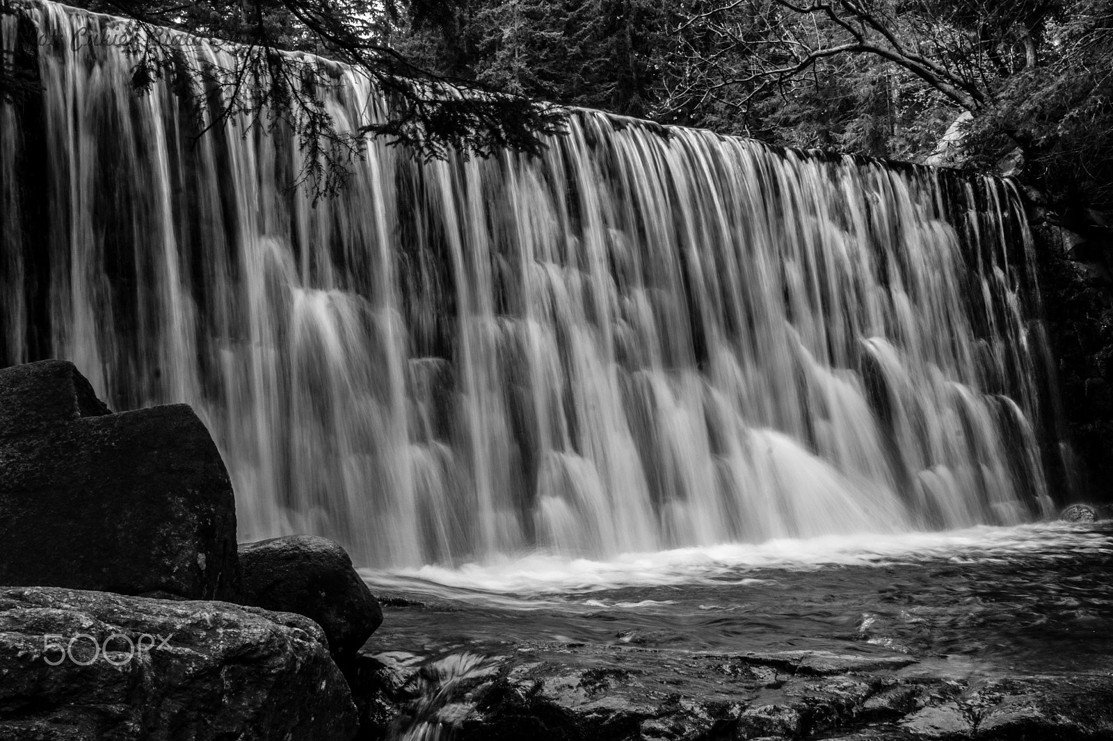 Sony Alpha DSLR-A700 + 24-70mm F2.8 sample photo. Waterfall photography