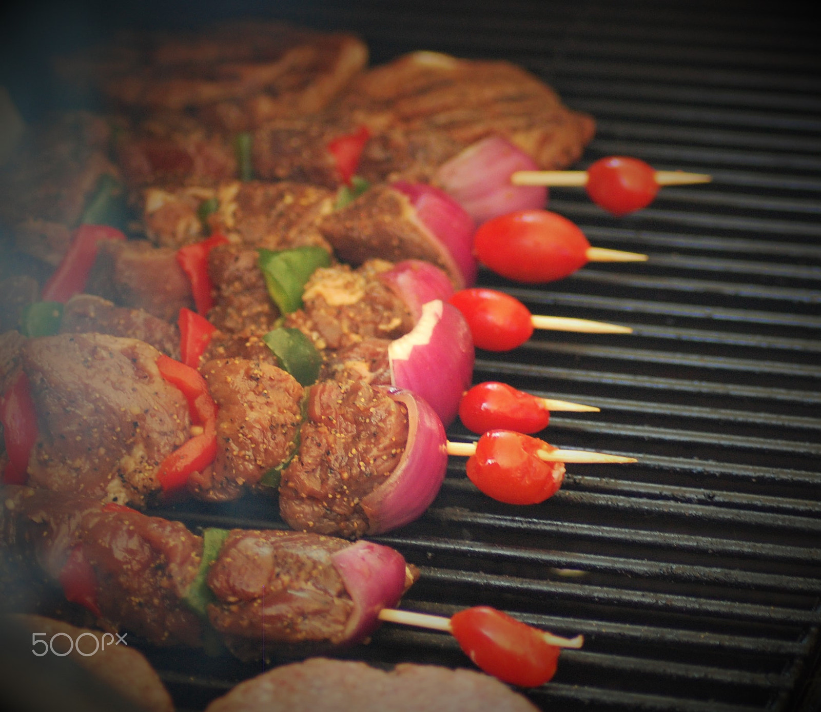 Nikon D40 sample photo. Shish kababs of summer photography