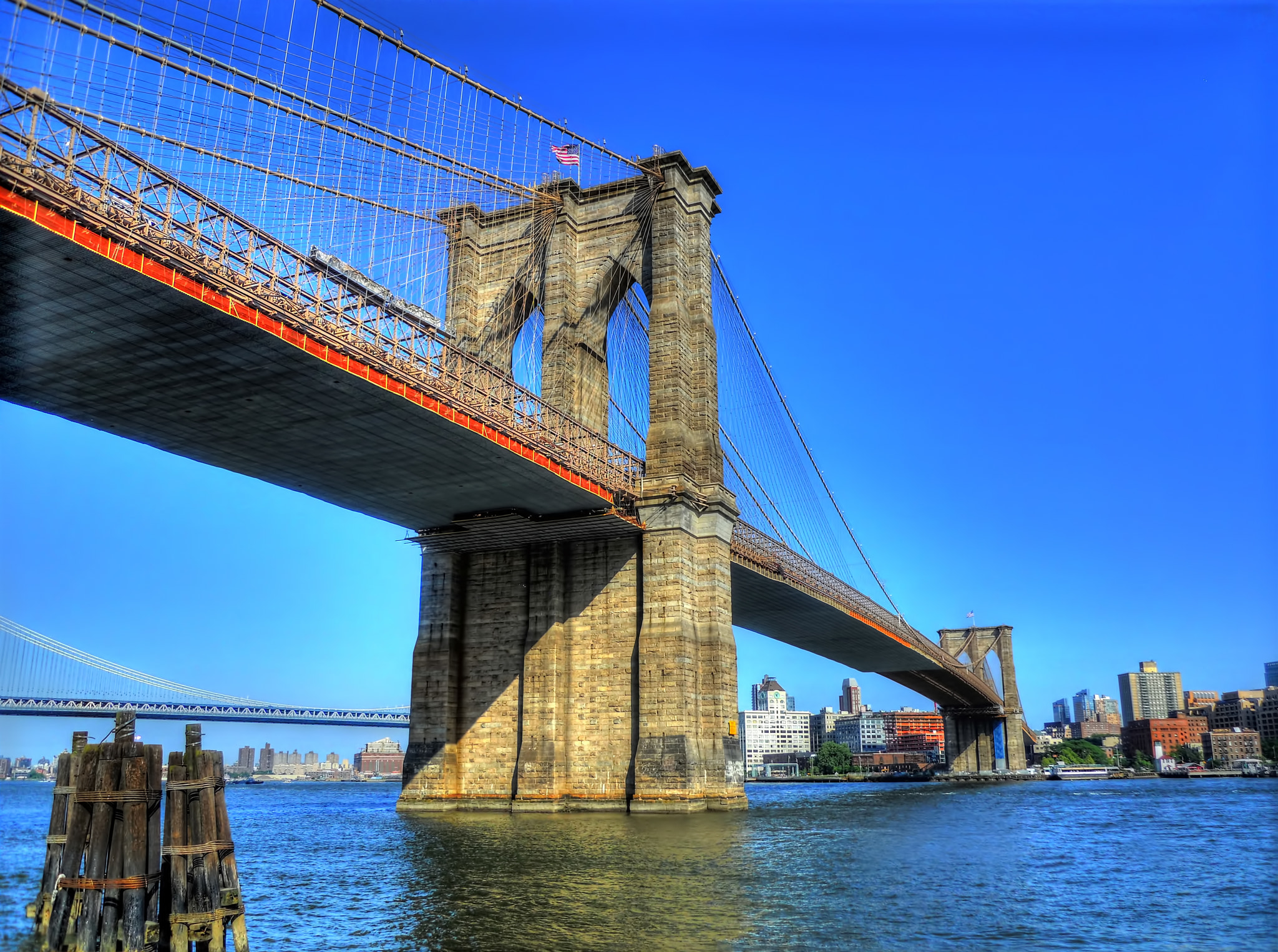 Nikon Coolpix S570 sample photo. Brooklyn bridge 1 photography