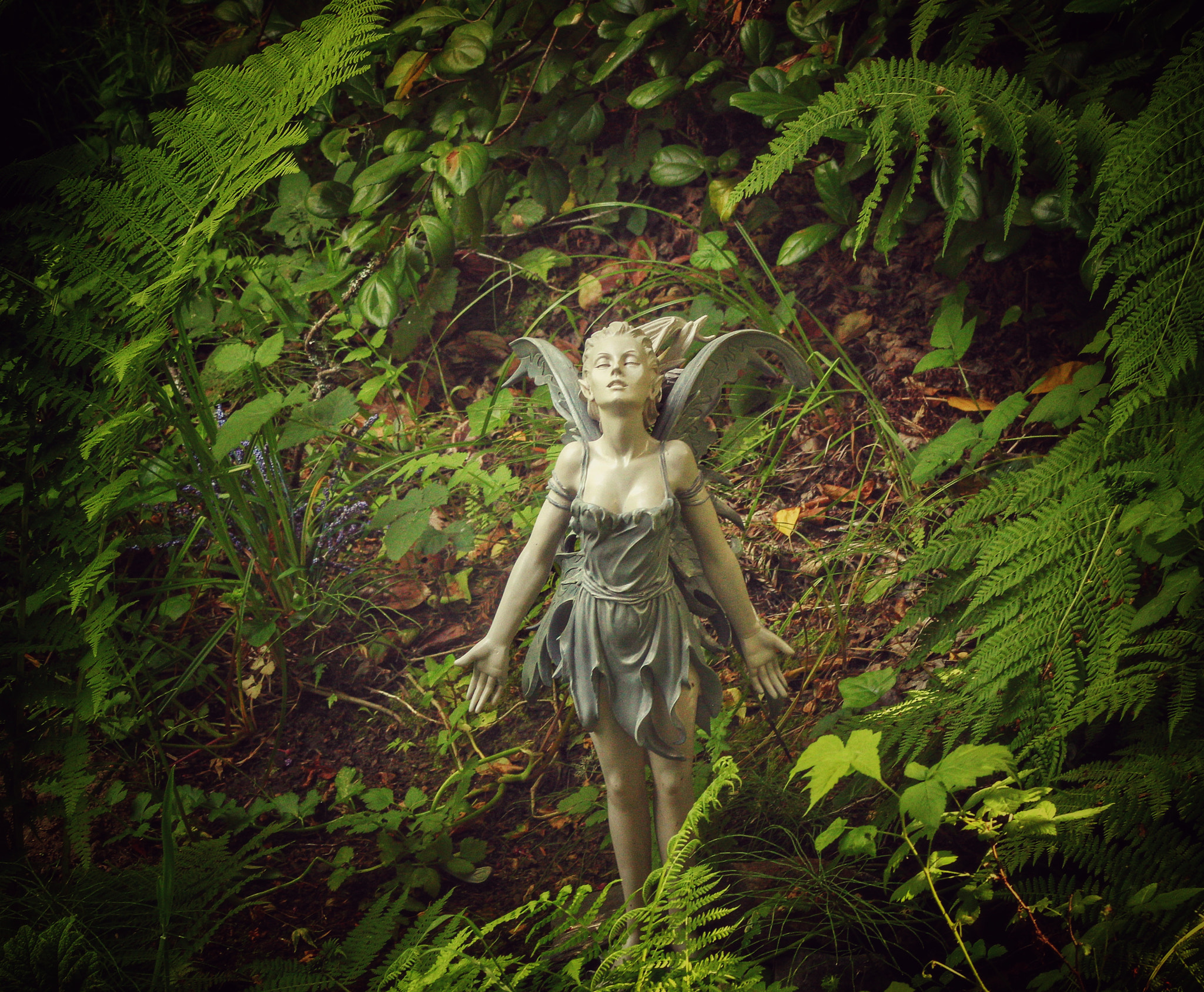 Canon EF75-300mm f/4-5.6 sample photo. Secret garden. photography