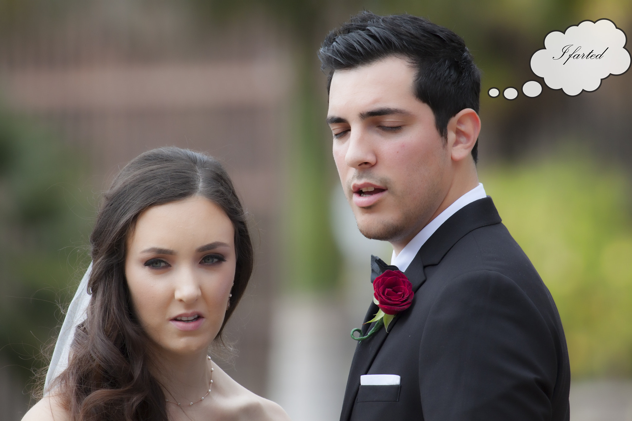Canon EF 100-400mm F4.5-5.6L IS USM sample photo. Uncomfortable wedding photo photography