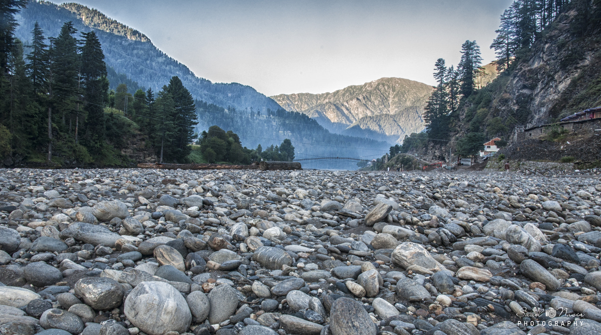 Sigma 17-50mm F2.8 EX DC OS HSM sample photo. Neelum valley rocky foreground photography