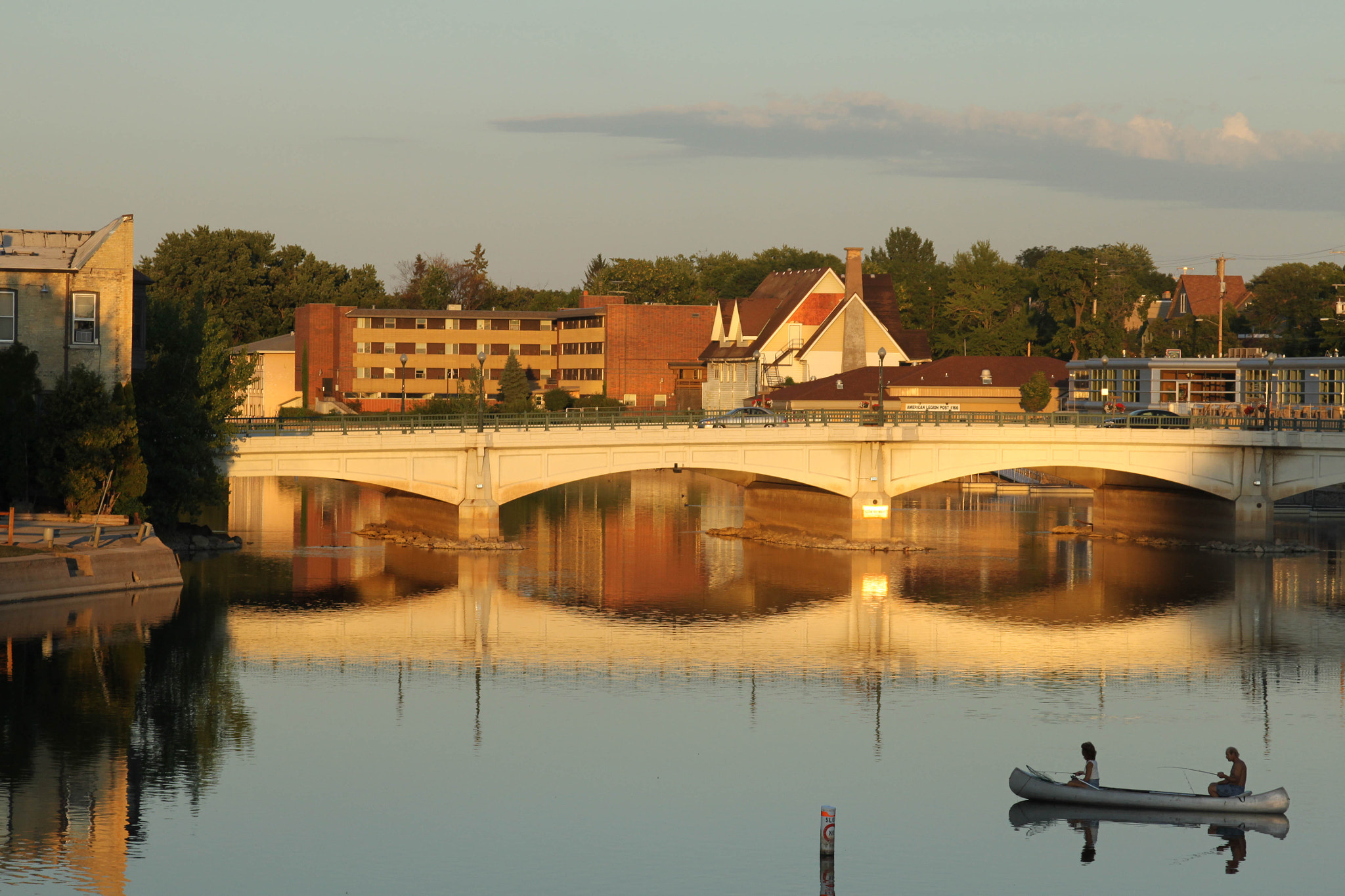 Canon EF 28-105mm f/3.5-4.5 USM sample photo. Fort atkinson sunset photography