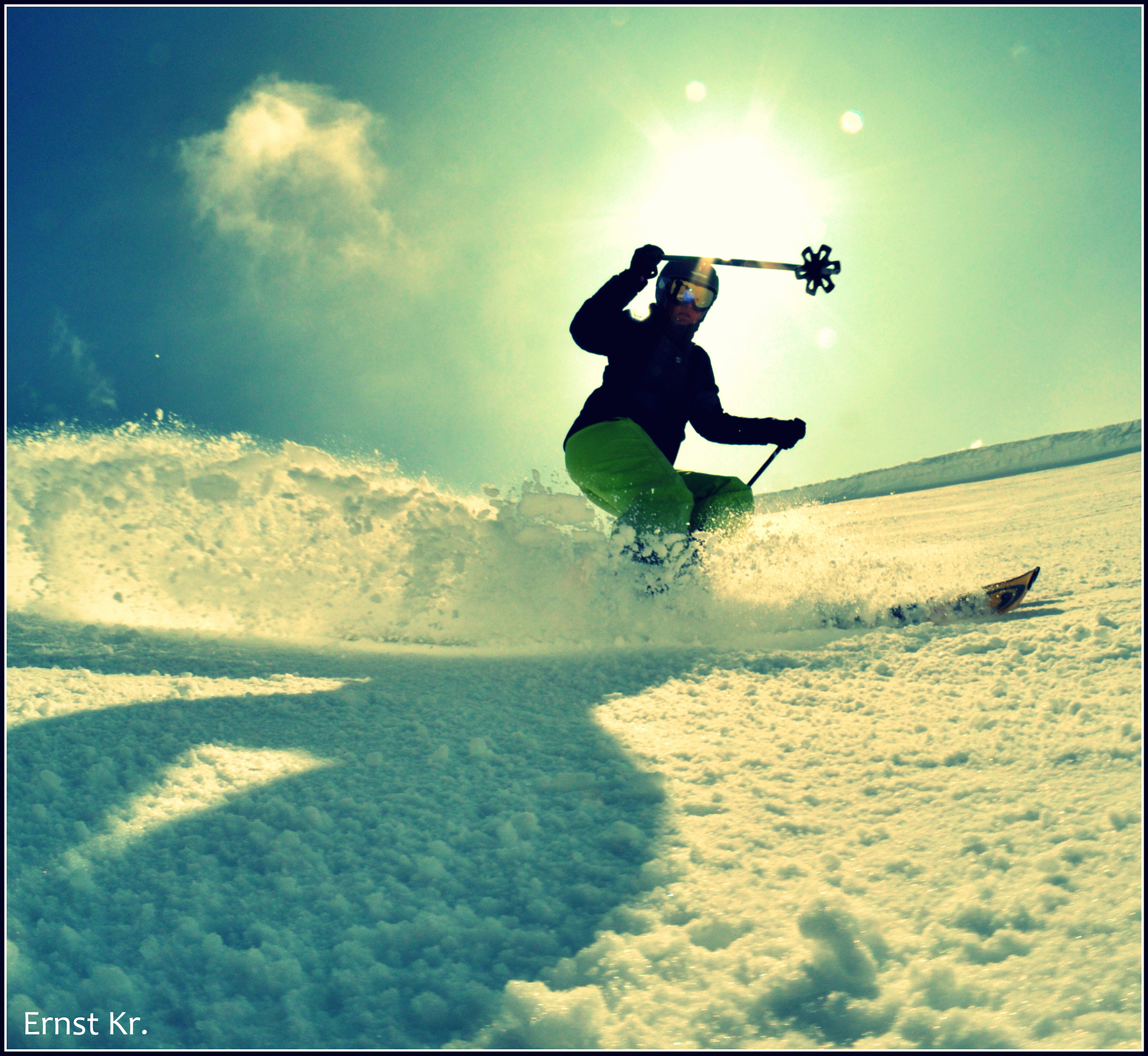 Nikon D90 + Samyang 8mm F3.5 Aspherical IF MC Fisheye sample photo. Wintersonne photography