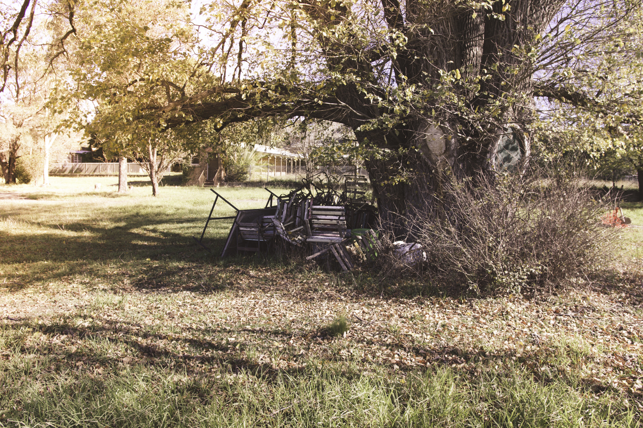 Pentax K-3 II sample photo. Sad chairs photography