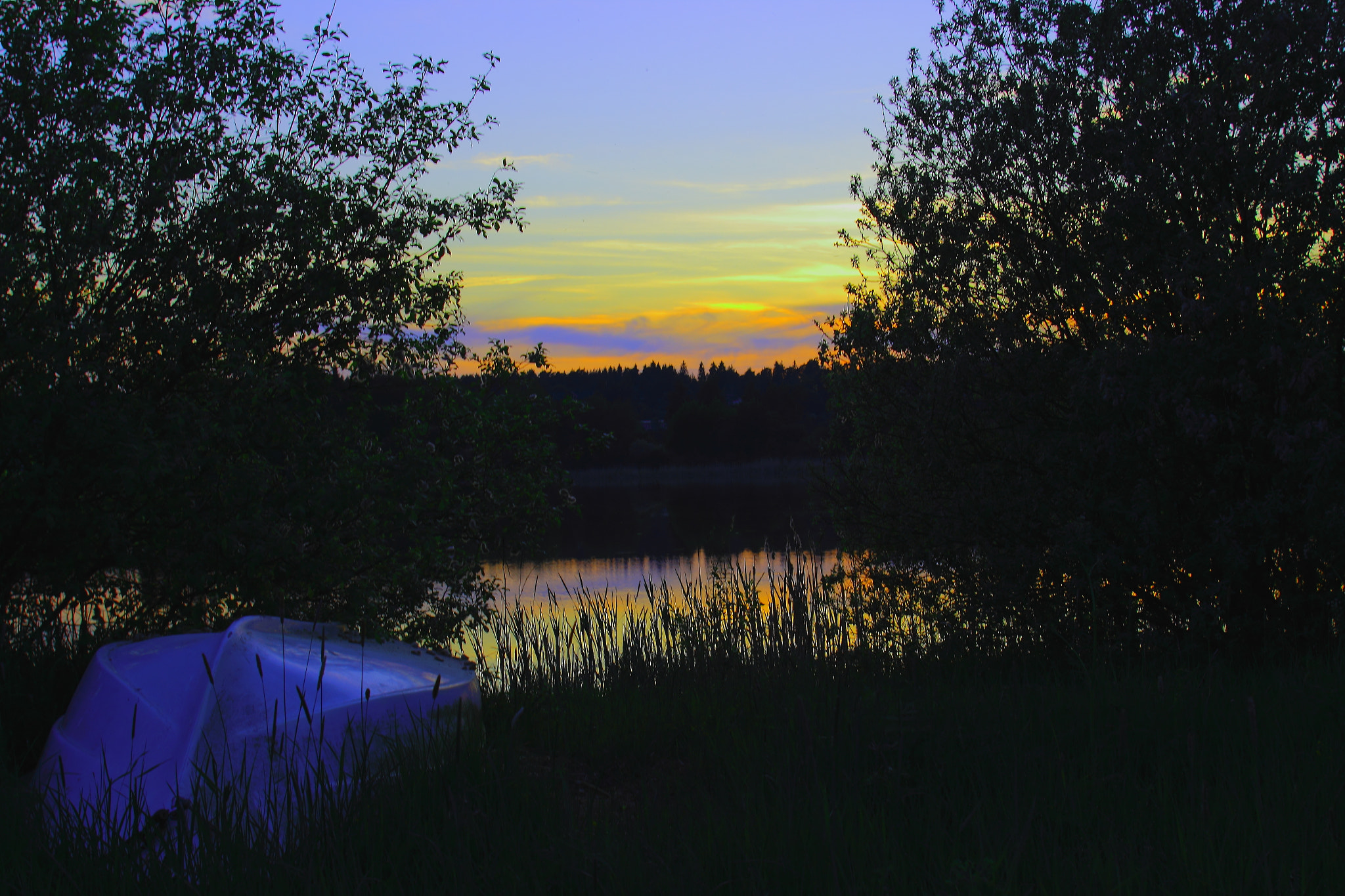 Canon EF 20-35mm f/2.8L sample photo. Evening sun photography