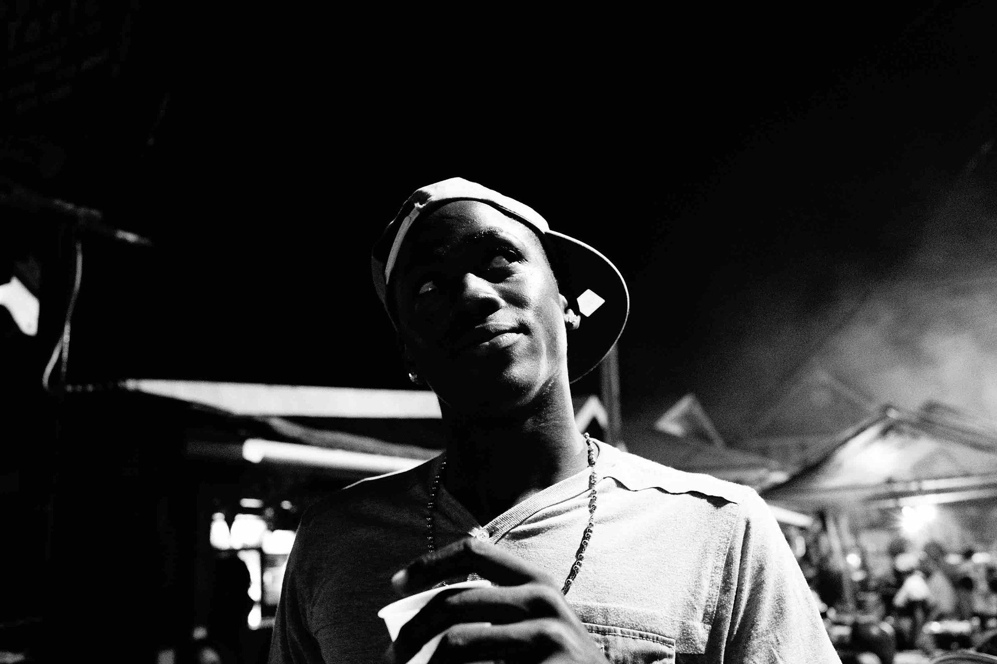 Sony Cyber-shot DSC-RX1 + Sony 35mm F2.0 sample photo. A fella i met in the dark after carnival, st lucia . photography