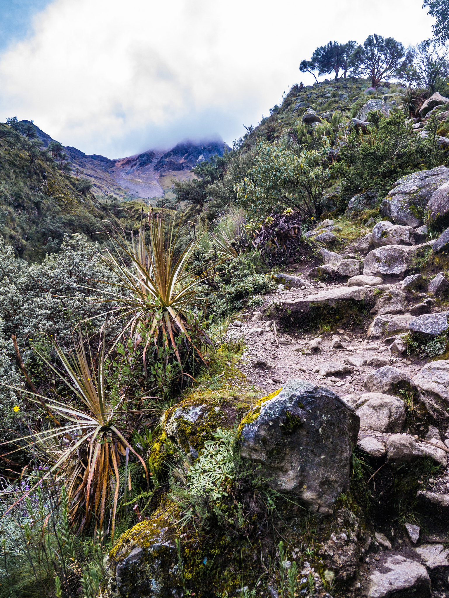 LUMIX G VARIO PZ 14-42/F3.5-5.6 sample photo. Trekking to laguna 69 from huaraz, peru photography