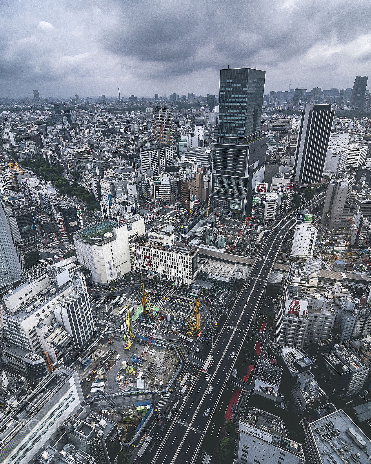 Pentax smc DA 12-24mm F4.0 ED AL (IF) sample photo. Shibuya overview photography