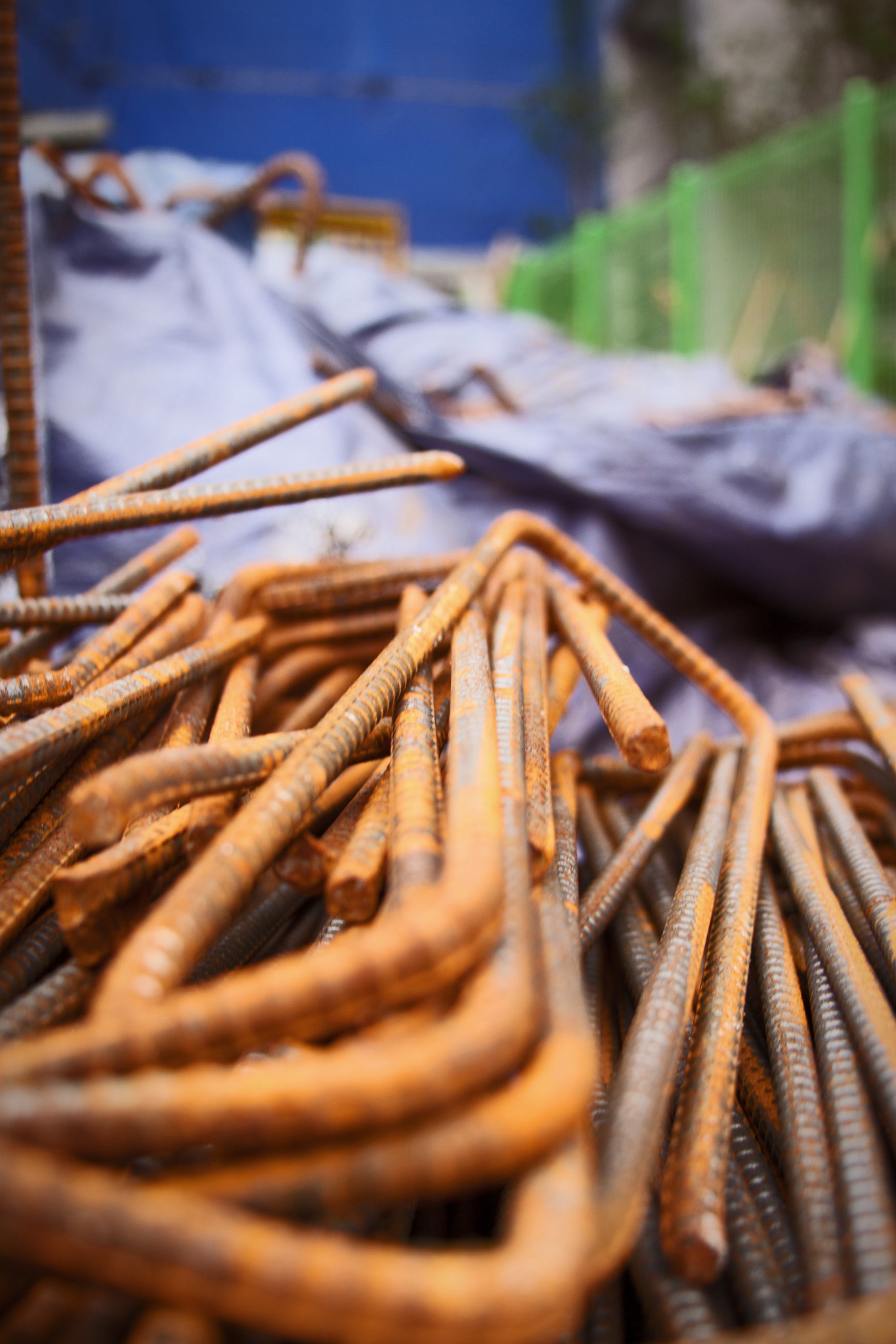 Canon EF 28-135mm F3.5-5.6 IS USM sample photo. Rusty rebar photography