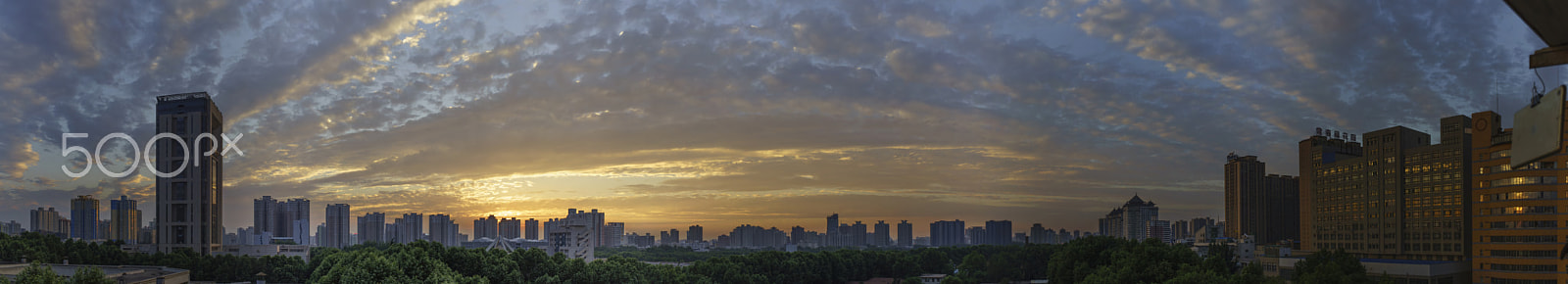 Sony a7R sample photo. Panorama of xi‘an jiaotong university photography
