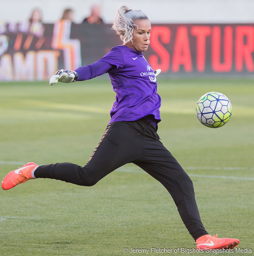 Canon EOS 7D Mark II + Sigma 100-300mm f/4 sample photo. Houston dash vs orlando pride here at bbva compass stadium in houston texas may 20, 2016 photography